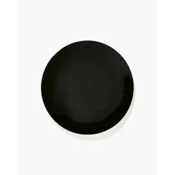 Тарелка мелкая d 24 см, h 1,1 см, цвет черный, DÉ