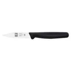 Нож для овощей 80/180 мм. черный Junior Icel /1/