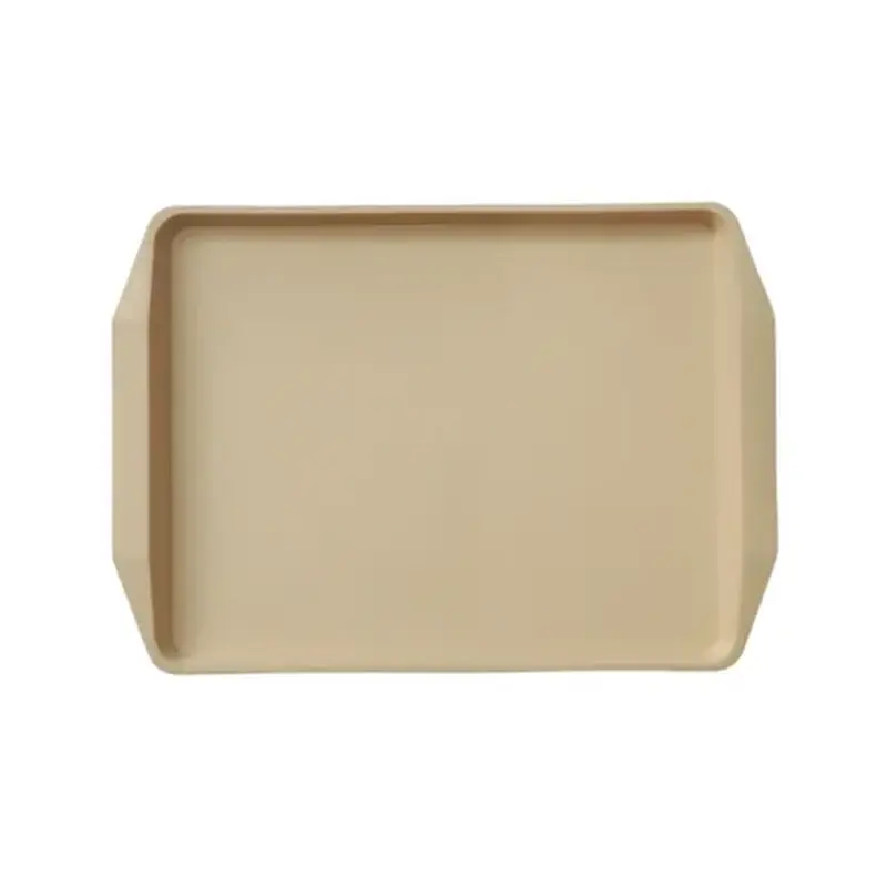 Поднос 42*30 см. бежевый поверхность шагрень MGprof /1/10/