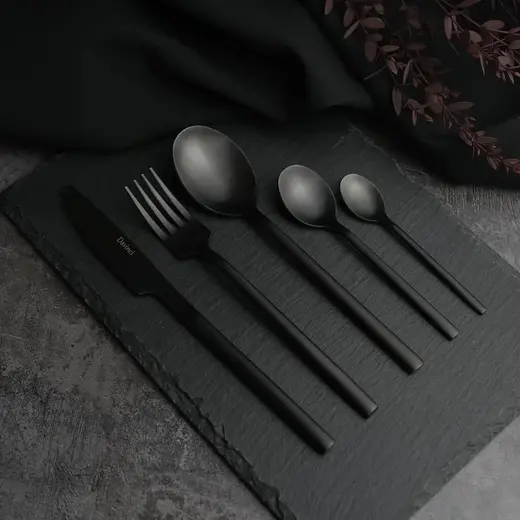 Ложка столовая 19,5 см Black Sapporo P.L. - Davinci [12]