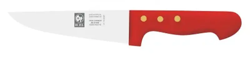 Нож для мяса 150/280 мм. красный TECHNIC Icel /1/6/ ВДОХНОВЕНИЕ