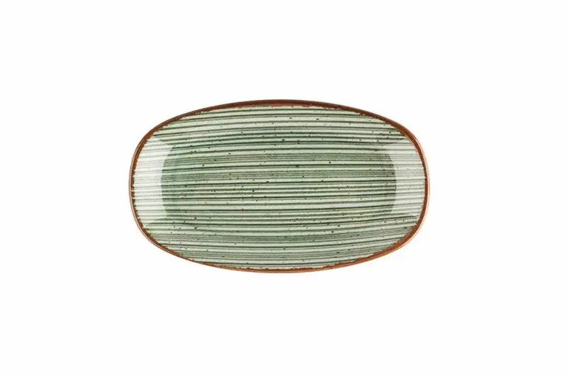 Hypnosis Green Блюдо овальное 25см