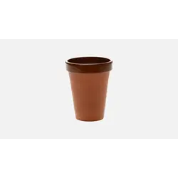 Горшок маленький 490 мл, d 10 см, h 12,9 см, цвет терракотовый, Terrakotta / Terracotta