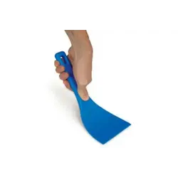 Лопатка для пиццы треугольная 27 см. гибкая раб. часть 10*10 см. пластик Gimetal /1/4/