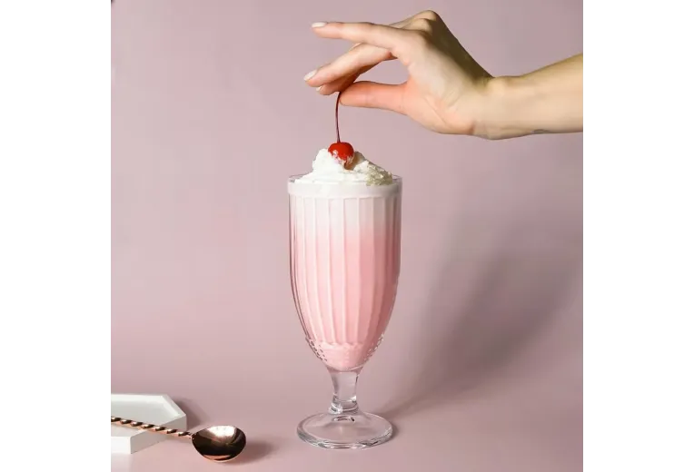 Бокал для коктейля 450 мл Milkshake "Line" d 8,5 см h19,7 см P.L. - BarWare [6]