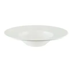 Тарелка для пасты d=280 мм. 400 мл. Ирис Белый, форма Банкет Bonna /1/6/396 