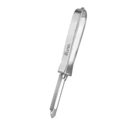 Овощечистка 6/15 см. с плавающим лезвием, нерж с хром ручкой MGsteel /1/24/432/