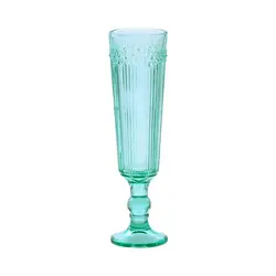 Бокал-флюте для шампанского 150 мл зеленый d 5,4 см h20 см Green Glass P.L. - BarWare [6]