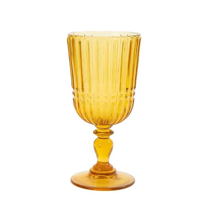 Бокал для вина 250 мл желтый d 7,9 см h16,3 см Orange Glass P.L. - BarWare [6]