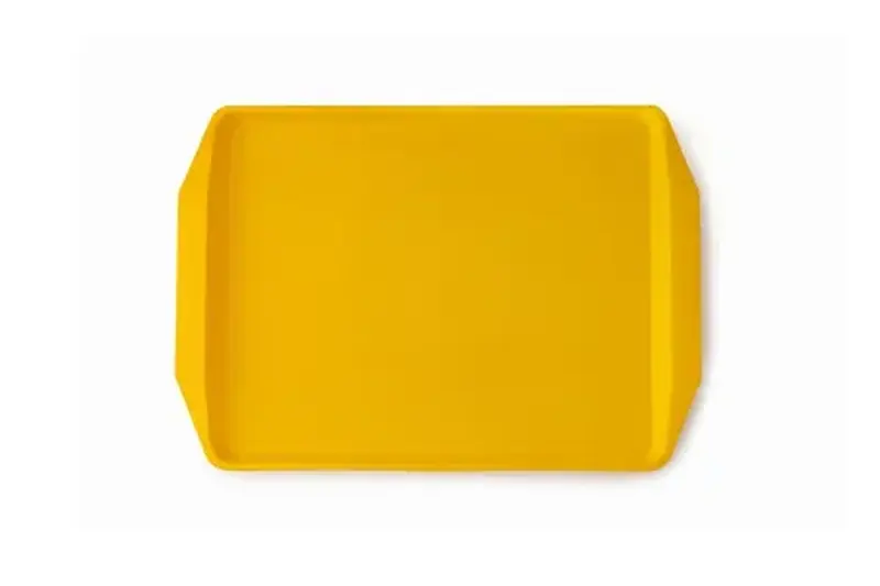 Поднос 42*30 см. желтый поверхность классик (108) MGprof /1/10/