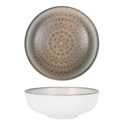 Салатник d=140 мм. 350 мл. h=50 мм. Дамаск, форма Хюгге Bonna /1/12/ 