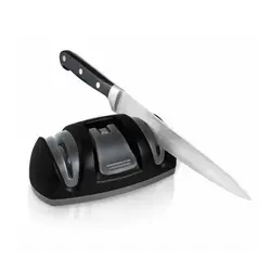 Ножеточка ручная с 2-мя слотами с вакуумным креплением к столу VB /1/