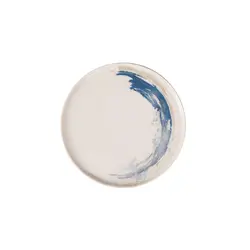 Тарелка мелкая с вертикальным бортом 16 см Quartet Aqua PIOLI