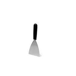 Лопатка-скребок общая длина/длина рабочей L 25,5/10 см, нерж.сталь