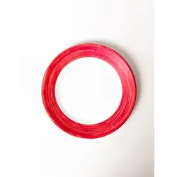 Тарелка, ARC International, Brush Cherry, вишневый край, d 254 мм