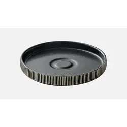 Блюдце с вертикальным бортом (с рельефом) d 15 см, h 2,5 см, цвет черно-белый, Nara