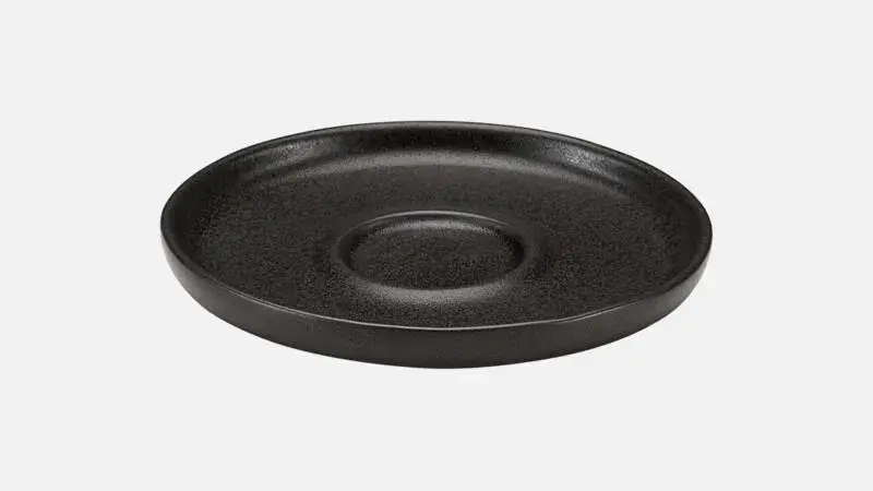 Блюдце для кружки d 14,3 см, h 1,8 см, цвет черный, Elements