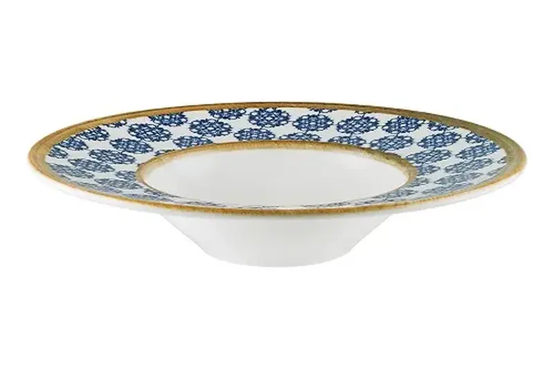 Тарелка для пасты d=280 мм. 400 мл. Калиф Лотус, форма Банкет Bonna /1/6/396/