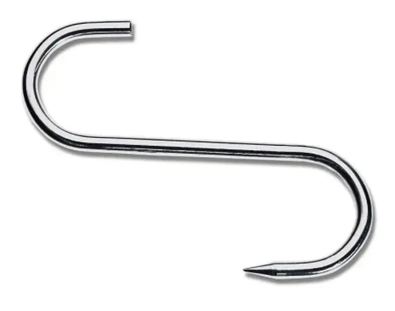 Крюк для мяса S-образный l=25 см. d=5 см. (90 кг) Icel /1/