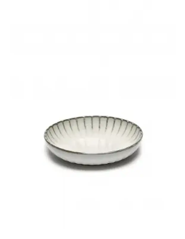 Салатник D19см, H4см, цвет белый, Inku