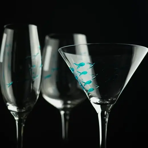 Рюмка коктейльная 280 мл Мартини "Abyss" d 11,5 см h18,5 см P.L. - BarWare [4]