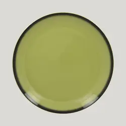 Тарелка круглая RAK Porcelain LEA Light green (зеленый цвет) 27 см