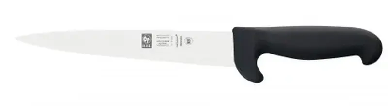 Нож разделочный 170/305 мм. черный с доп. защитой PROTEC Icel /1/6/