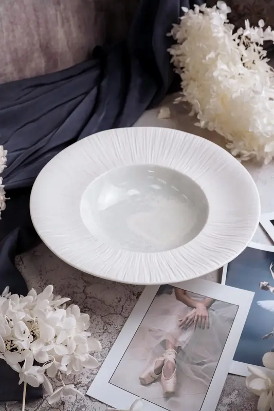 Тарелка для пасты, Casa di Fortuna, Boletus, 23,5 см