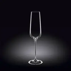 Бокал-флюте 270 мл. d=45 мм. h=270 мм. хр.стекло Илона Wilmax /2/24/