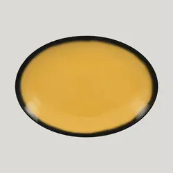 Блюдо овальное RAK Porcelain LEA Yellow 36 см (желтый цвет)