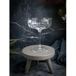 Бокал-блюдце для шампанского, 300 мл, h 14,2 см, d 10,5 см JAZZ