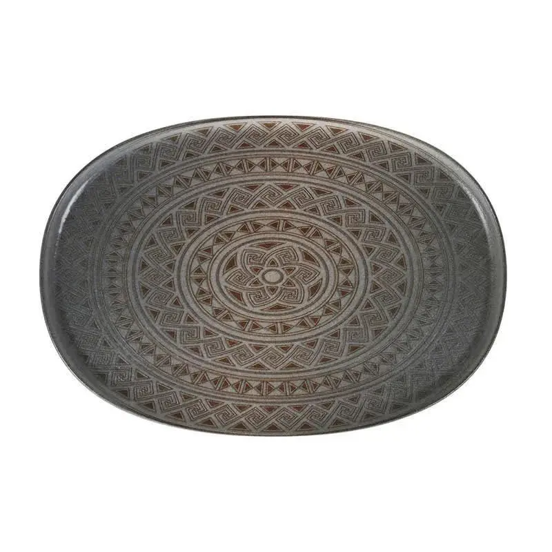 Блюдо овальное 340*230 мм. Дамаск, форма Хюгге Bonna /1/6/ 