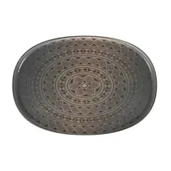 Блюдо овальное 340*230 мм. Дамаск, форма Хюгге Bonna /1/6/ 