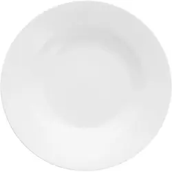 Тарелка глубокая с римом 475 мл, d 27 см, Snow, Basics