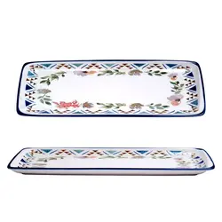 Блюдо прямоуг. 480*160 мм. Спринг, форма Мув Bonna /1/6/366/