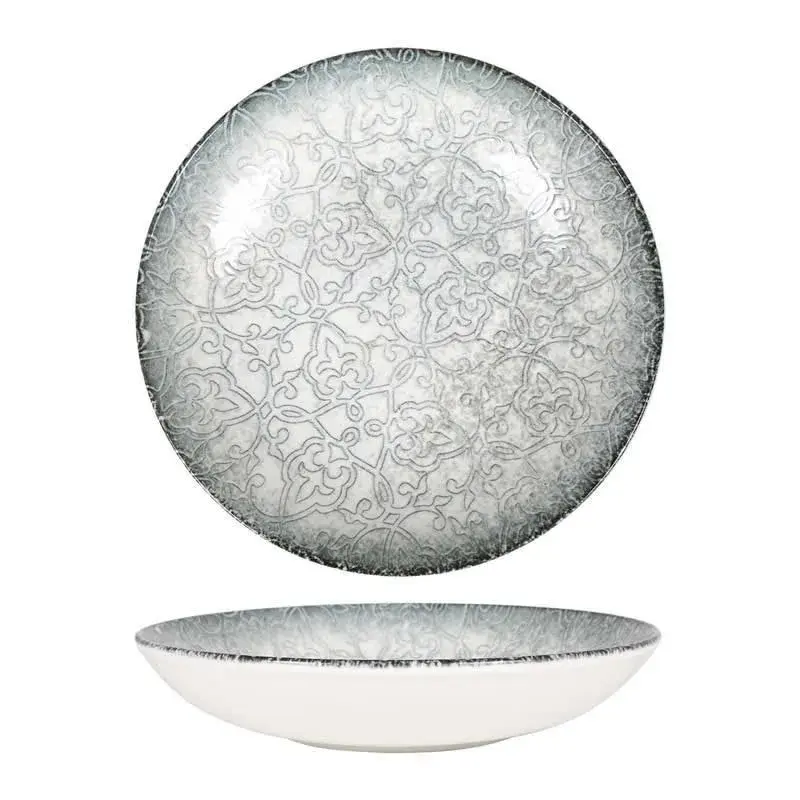 Тарелка d=230 мм. глубокая 1000 мл. h=45 мм. Текендама, форма Банкет Bonna /1/6/ 