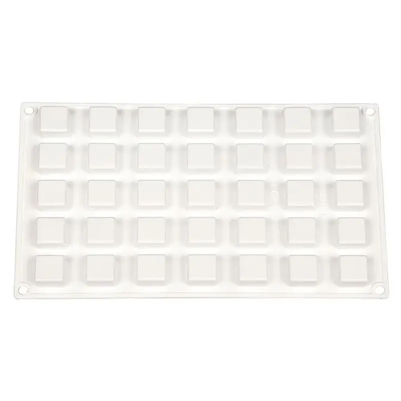 Форма силиконовая "Микро квадрат" 35 ячеек 23*23*10 мм, P.L. Proff Cuisine