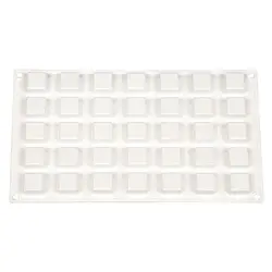 Форма силиконовая "Микро квадрат" 35 ячеек 23*23*10 мм, P.L. Proff Cuisine