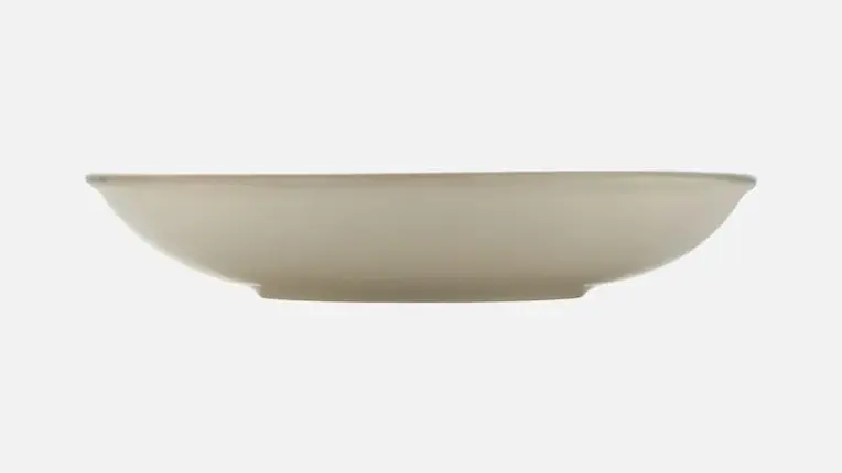 Тарелка глубокая 1,85 л, d 28 см, h 5,3 см, цвет oyster, Perfect Match