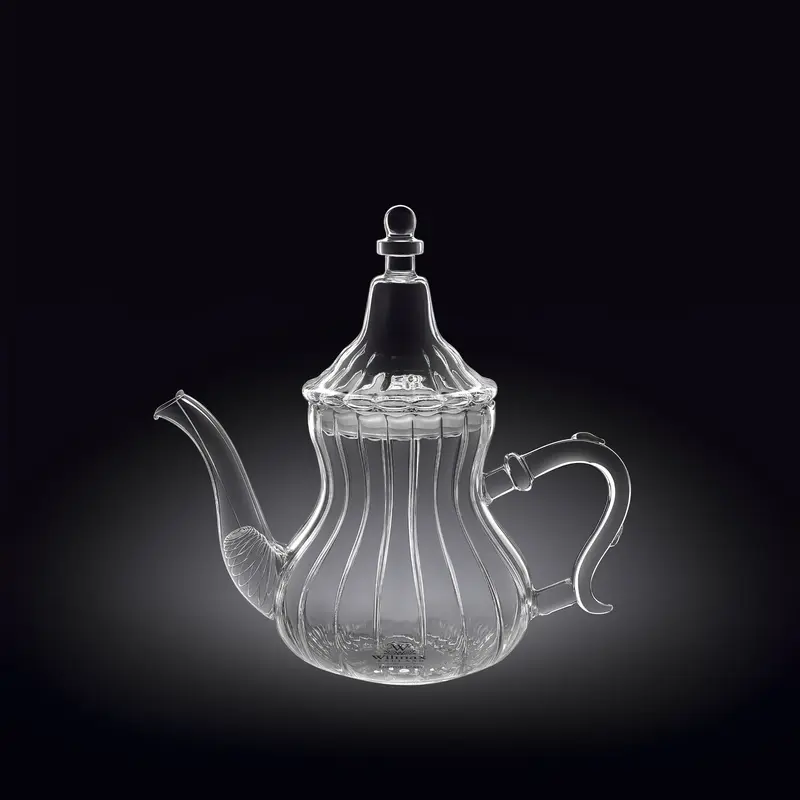 Чайник 650 мл. заварочный, марокканский Термостекло Wilmax /1/18/