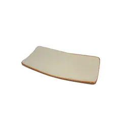 Блюдо прямоуг. 360*300 мм. Артизан Песок /1/24/