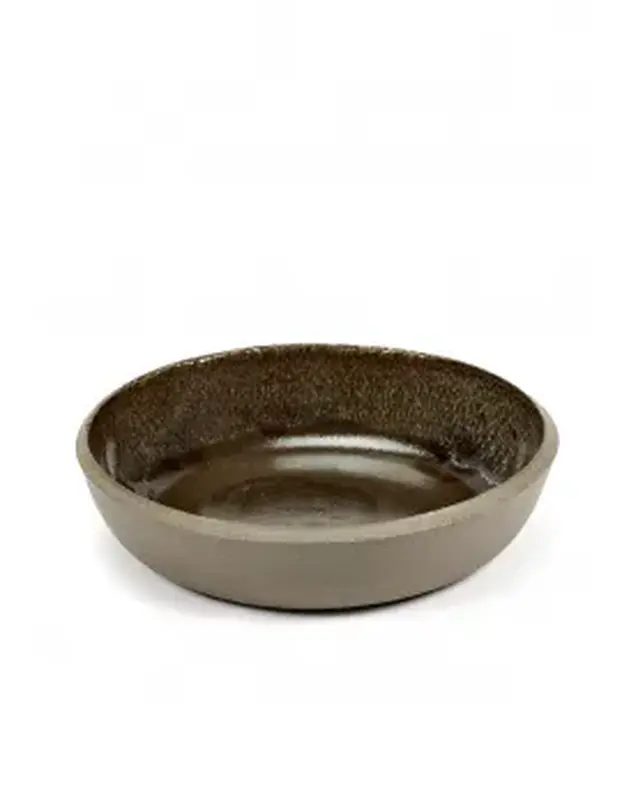 Салатник D21см, H4,5см, цвет серый