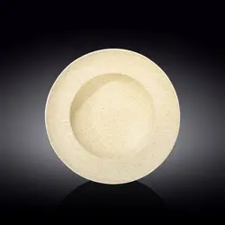 Тарелка d=255 мм. глубокая 350 мл. Сэнд Wilmax /3/18/