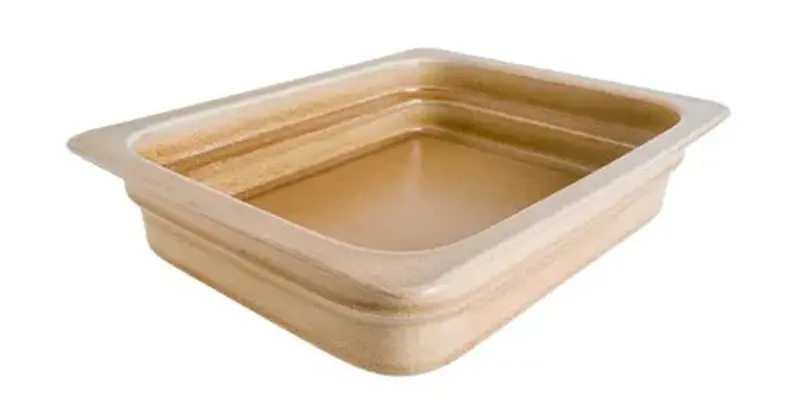 Гастроемкость 2/3 h=65 мм. 4 л. Мираж фарфор Bonna /1/