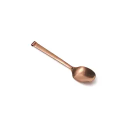 Ложка сервировочная L 30 см, нерж. цвет медный