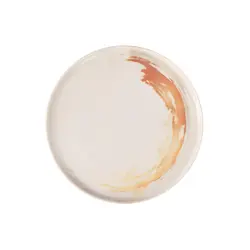 Тарелка мелкая с вертикальным бортом 27 см Quartet Flame PIOLI