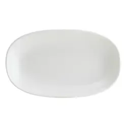 Блюдо овальное 340*190 мм. Ирис Белый, форма Гурмэ Bonna /1/6/534/ 
