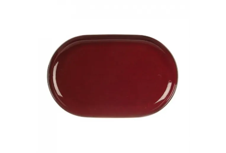 Блюдо овальное 25*16*2,4 см Evolution Dark Red P.L. Proff Cuisine [1]