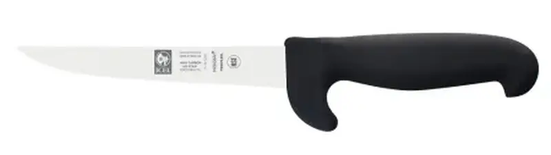 Нож обвалочный 150/290 мм. черный с доп. защитой PROTEC Icel /1/6/