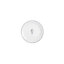 Тарелка мелкая Porland Vaso Piccolo DS17 26 см, кант синий